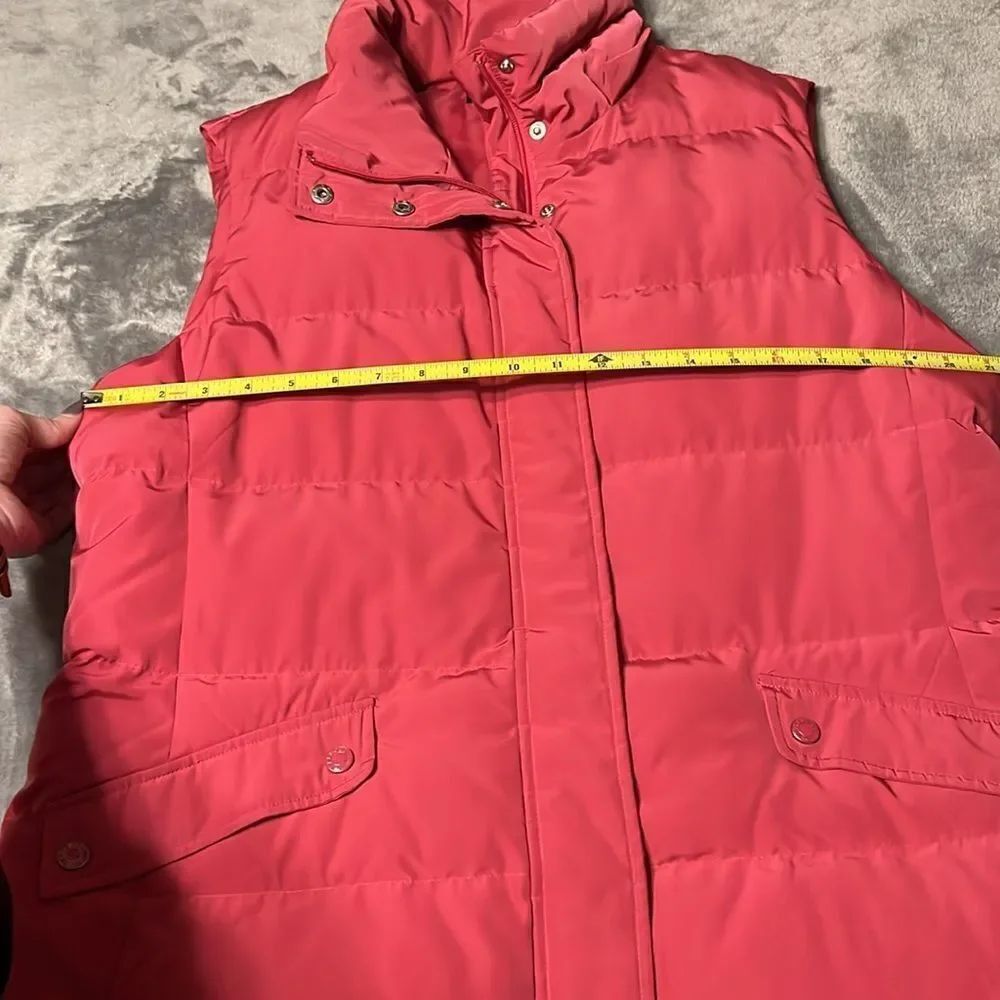 Pink Talbots Women’s Puffer Vest - Picture 4 of 6